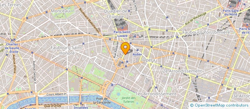 localisation de l'entreprise MONSIEUR XAVIER PRES  PARIS