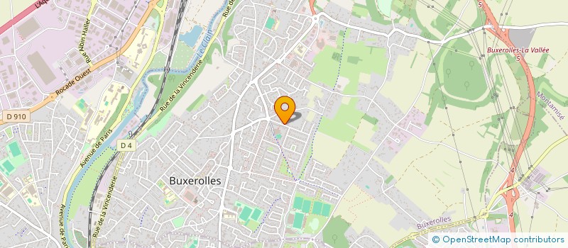 localisation de l'entreprise MONSIEUR XAVIER PROVOST  BUXEROLLES