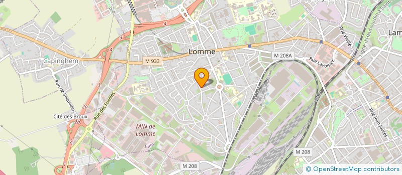 localisation de l'entreprise MONSIEUR XAVIER QUAGHEBEUR à LILLE