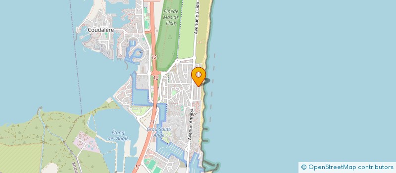 localisation de l'entreprise MONSIEUR XAVIER QUINTIN  LE BARCARES