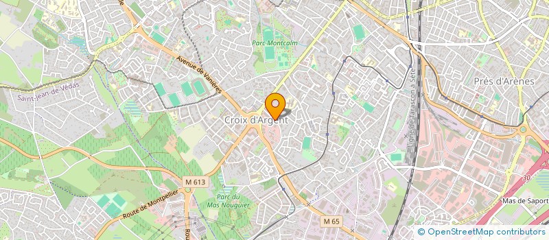 localisation de l'entreprise MONSIEUR XAVIER RABAT à MONTPELLIER