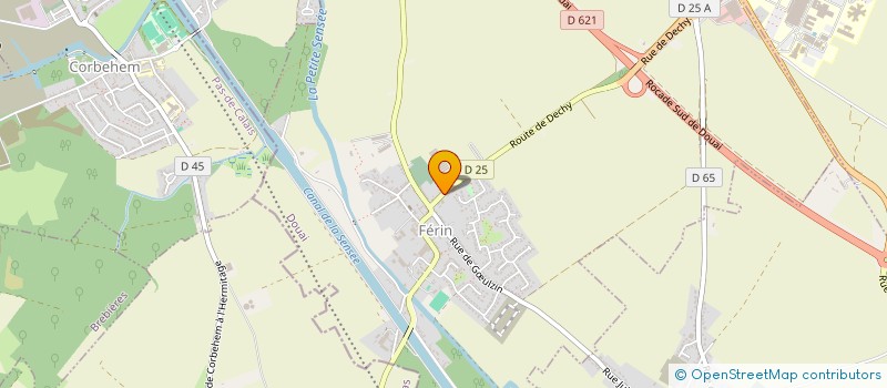 localisation de l'entreprise MONSIEUR XAVIER RAGOT  FERIN