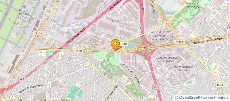 localisation de l'entreprise MONSIEUR XAVIER RAHER à LE BLANC-MESNIL