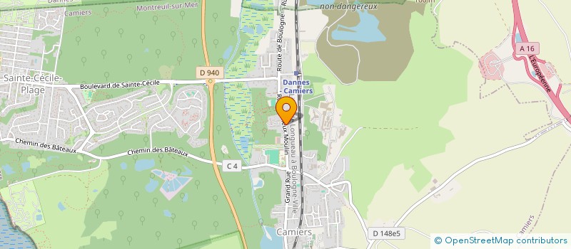 localisation de l'entreprise MONSIEUR XAVIER RAMET à CAMIERS