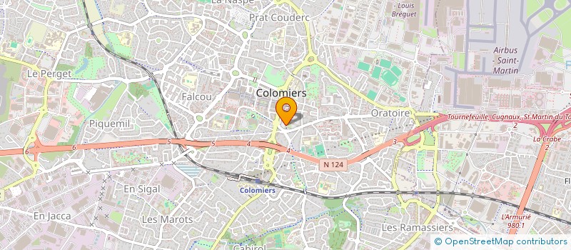 localisation de l'entreprise MONSIEUR XAVIER RAMIREZ à COLOMIERS