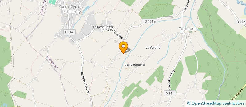 localisation de l'entreprise MONSIEUR XAVIER RAMONEDE  VALORBIQUET