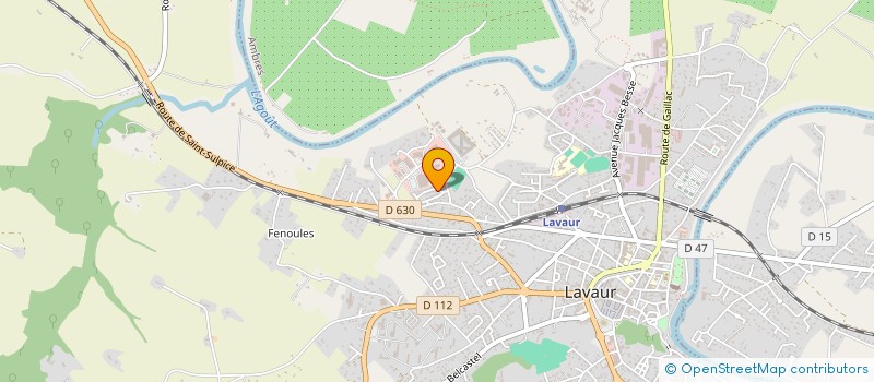 localisation de l'entreprise MONSIEUR XAVIER RATIEUVILLE à LAVAUR