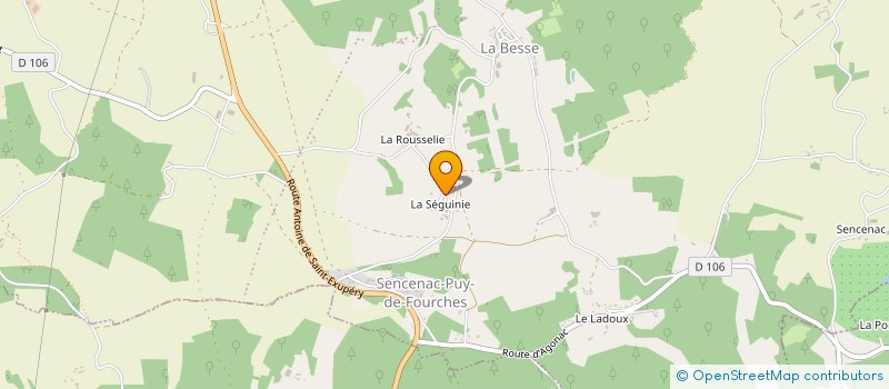 localisation de l'entreprise MONSIEUR XAVIER RATINAUD à BRANTOME EN PERIGORD