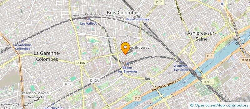localisation de l'entreprise MONSIEUR XAVIER RAYNAL à ASNIERES-SUR-SEINE