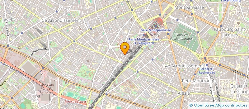 localisation de l'entreprise MONSIEUR XAVIER RECHOU  PARIS