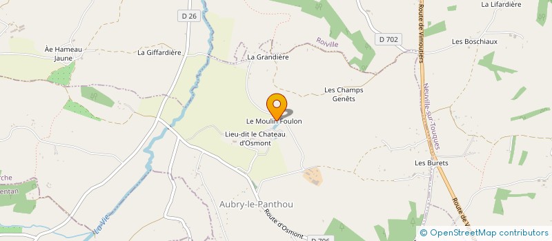 localisation de l'entreprise MONSIEUR XAVIER REILLE SOULT à CROUTTES