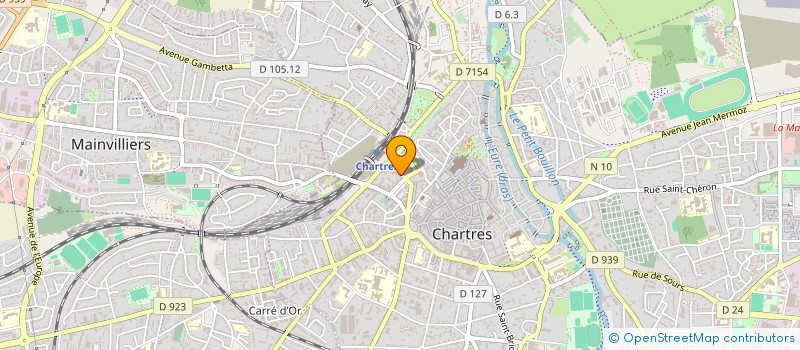 localisation de l'entreprise MONSIEUR XAVIER REN à CHARTRES