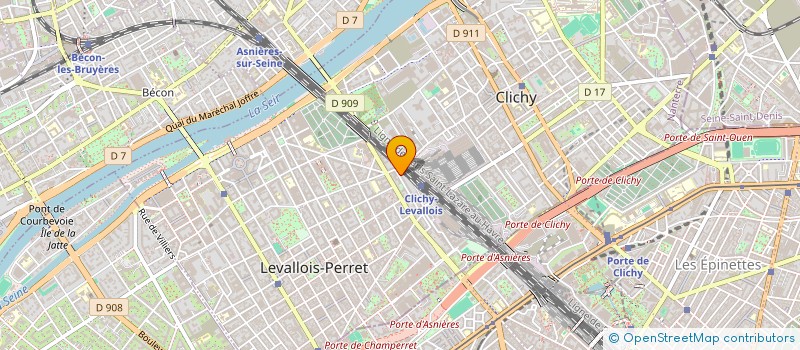 localisation de l'entreprise MONSIEUR XAVIER RETAILLIAU à LEVALLOIS-PERRET
