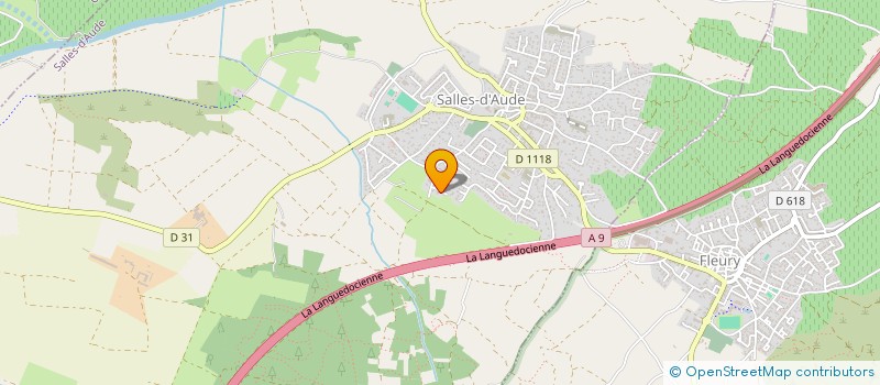 localisation de l'entreprise MONSIEUR XAVIER REZZA  SALLES-D'AUDE