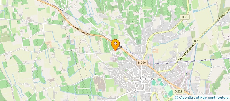 localisation de l'entreprise MONSIEUR XAVIER RHAME à SARRIANS