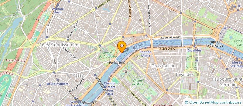 localisation de l'entreprise MONSIEUR XAVIER RIVAIN  PARIS