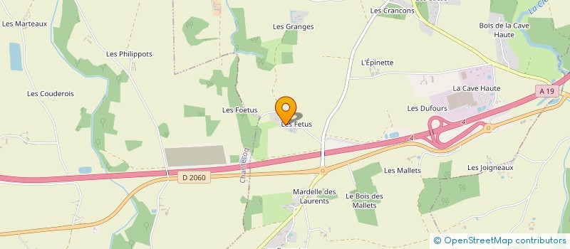 localisation de l'entreprise MONSIEUR XAVIER ROBERT à SAINT-HILAIRE-LES-ANDRESIS
