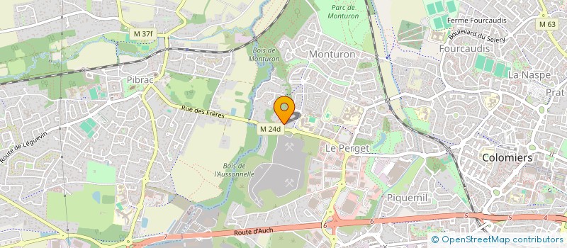 localisation de l'entreprise MONSIEUR XAVIER ROBOAM à COLOMIERS