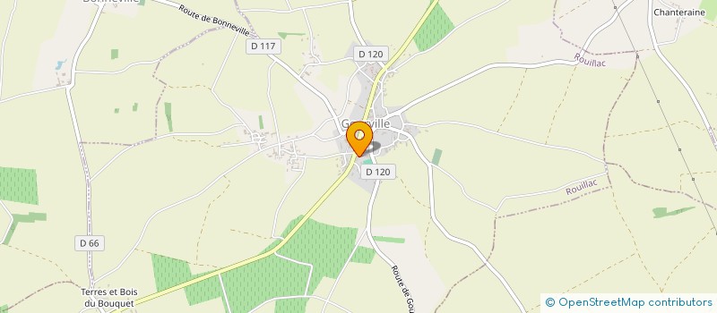 localisation de l'entreprise MONSIEUR XAVIER ROCTON à GENAC-BIGNAC