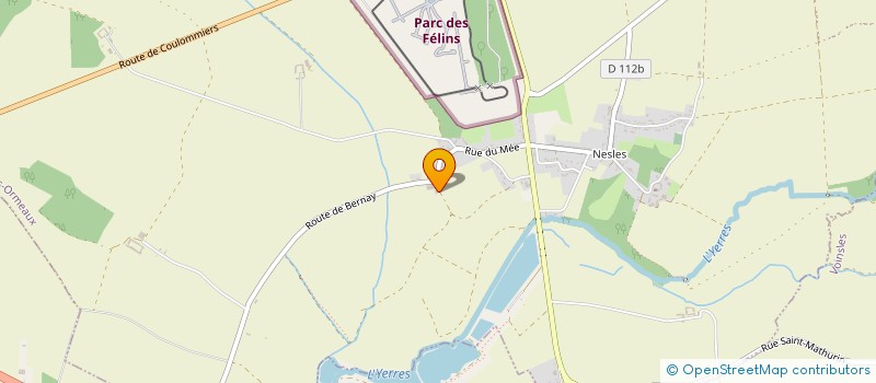 localisation de l'entreprise MONSIEUR XAVIER RODRIGUEZ à LUMIGNY-NESLES-ORMEAUX