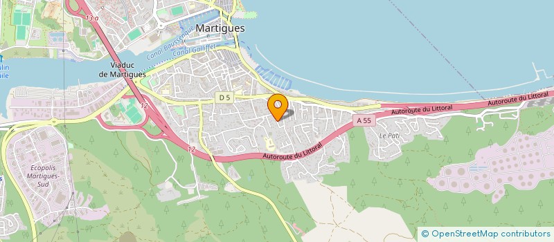 localisation de l'entreprise MONSIEUR XAVIER ROHART à MARTIGUES