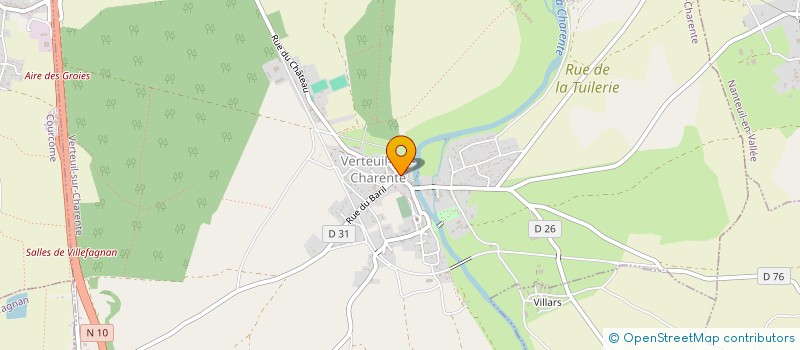 localisation de l'entreprise MONSIEUR XAVIER ROLLAND à VERTEUIL-SUR-CHARENTE