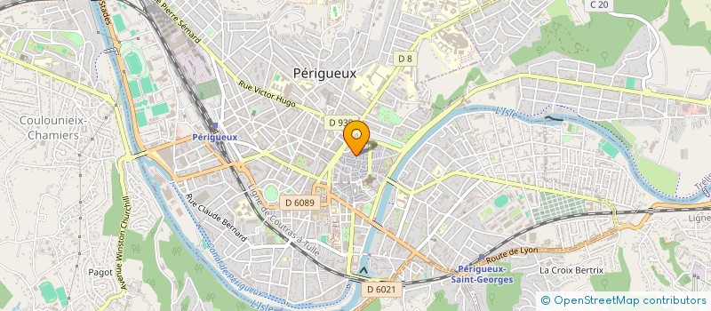 localisation de l'entreprise MONSIEUR XAVIER ROMAGNE à BRANTOME EN PERIGORD