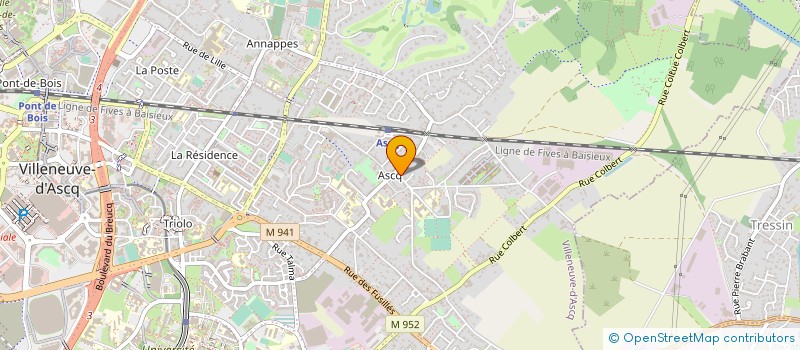 localisation de l'entreprise MONSIEUR XAVIER ROUSSEL à VILLENEUVE-D'ASCQ