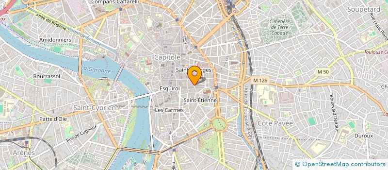 localisation de l'entreprise MONSIEUR XAVIER ROUSSEL à TOULOUSE