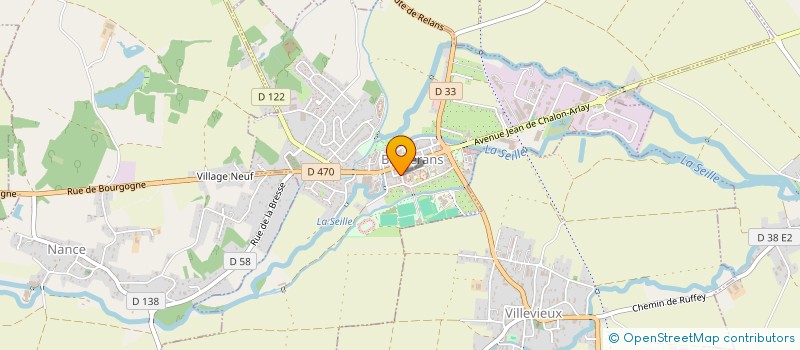 localisation de l'entreprise MONSIEUR XAVIER ROY  BLETTERANS