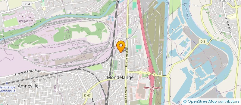 localisation de l'entreprise MONSIEUR XAVIER ROYER à TALANGE