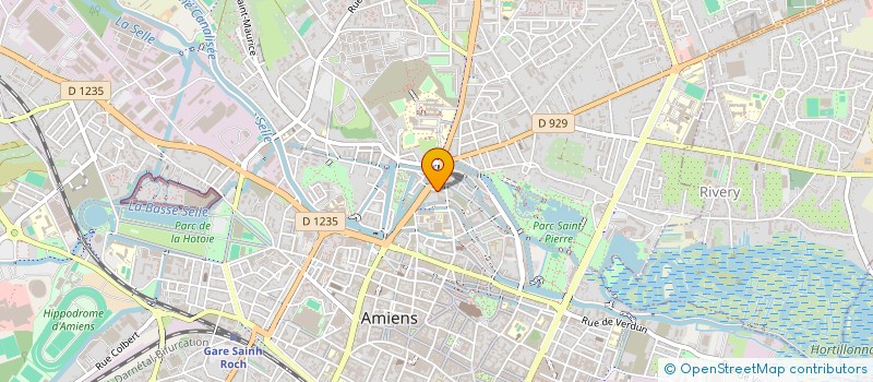 localisation de l'entreprise MONSIEUR XAVIER RUGGERI à AMIENS