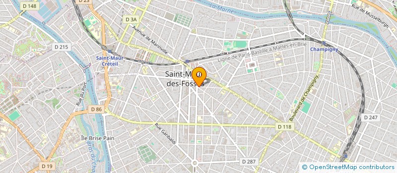 localisation de l'entreprise MONSIEUR XAVIER SAGET à SAINT-MAUR-DES-FOSSES