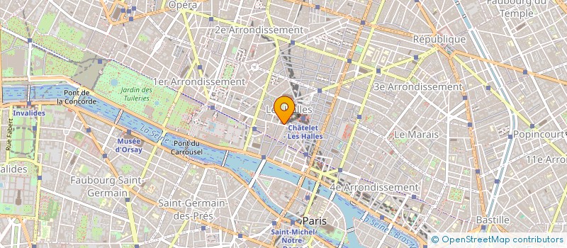localisation de l'entreprise MONSIEUR XAVIER SALADO à PARIS
