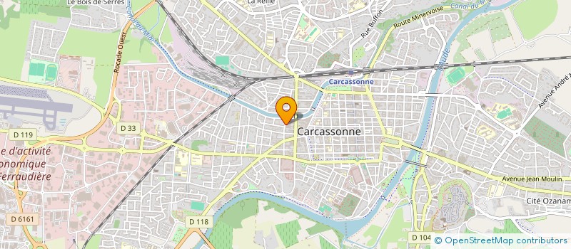 localisation de l'entreprise MONSIEUR XAVIER SALEICH à CARCASSONNE