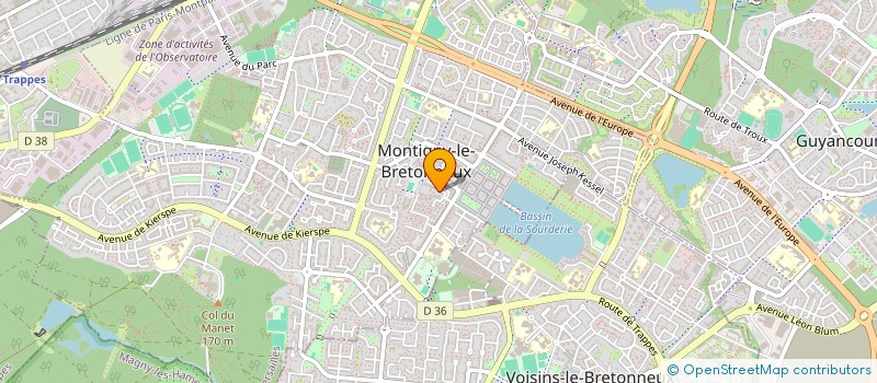 localisation de l'entreprise MONSIEUR XAVIER SALIOU à MONTIGNY-LE-BRETONNEUX