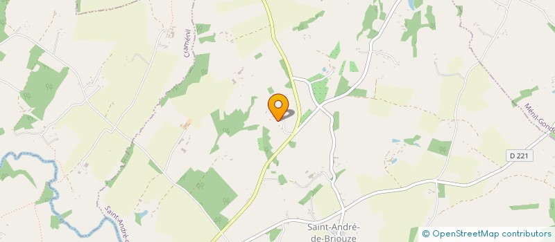localisation de l'entreprise MONSIEUR XAVIER SALLES à SAINT-ANDRE-DE-BRIOUZE