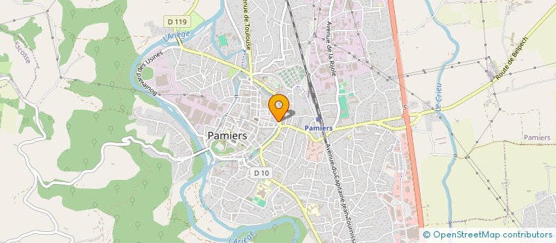 localisation de l'entreprise MONSIEUR XAVIER SAN PEDRO à PAMIERS