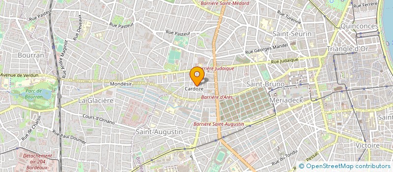 localisation de l'entreprise MONSIEUR XAVIER SAULEAU à BORDEAUX