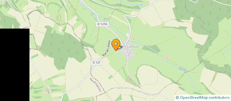 localisation de l'entreprise MONSIEUR XAVIER SAUTRON  TRAMONT-LASSUS