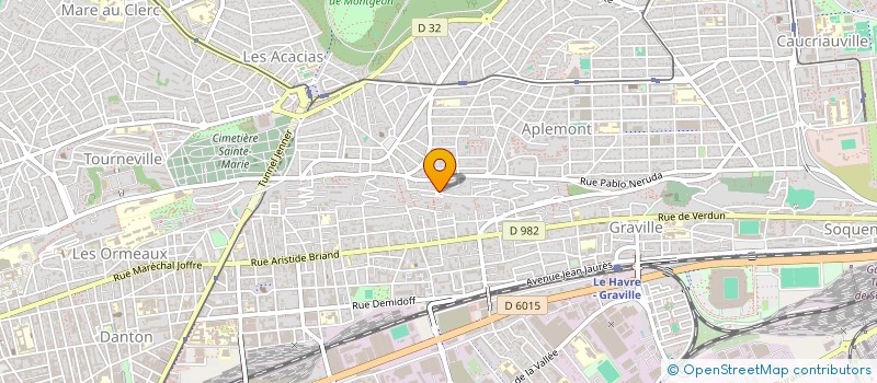 localisation de l'entreprise MONSIEUR XAVIER SCHMITT à LE HAVRE