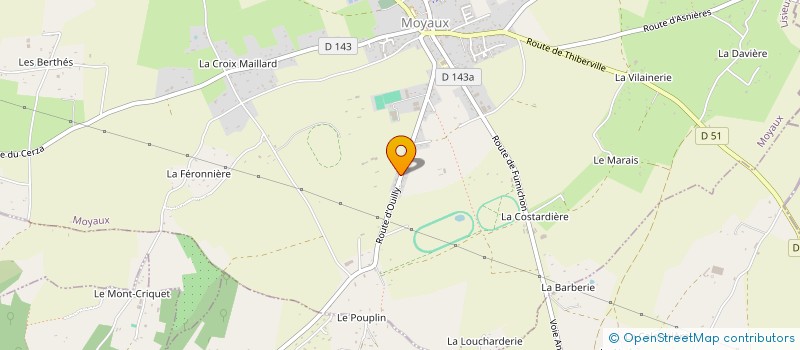 localisation de l'entreprise MONSIEUR XAVIER SCHNEIDER  MOYAUX