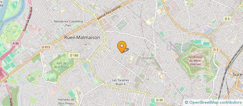 localisation de l'entreprise MONSIEUR XAVIER SCHORTER à RUEIL-MALMAISON