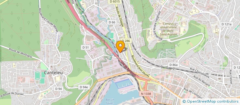 localisation de l'entreprise MONSIEUR XAVIER SEBASTIEN LEMARCIS  ROUEN