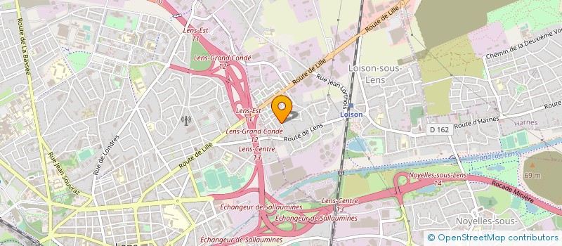 localisation de l'entreprise MONSIEUR XAVIER SELZER à LOISON-SOUS-LENS