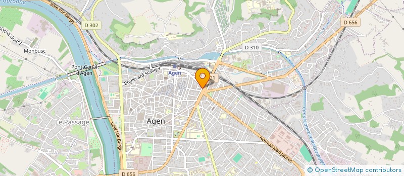 localisation de l'entreprise MONSIEUR XAVIER SEMPE  AGEN