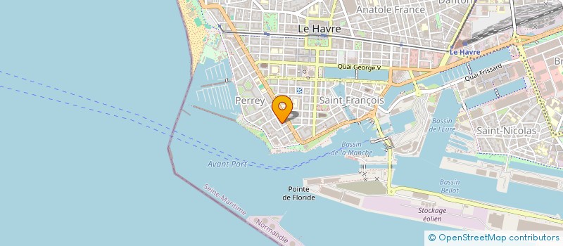 localisation de l'entreprise MONSIEUR XAVIER SERRE  LE HAVRE