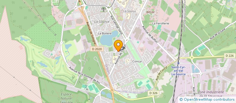localisation de l'entreprise MONSIEUR XAVIER SIGMUND à ORLEANS