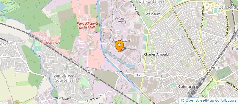localisation de l'entreprise MONSIEUR XAVIER SINGER à REIMS