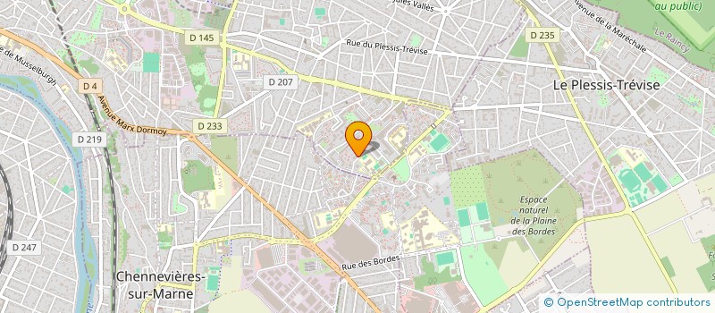 localisation de l'entreprise MONSIEUR XAVIER SONGEONS à CHAMPIGNY-SUR-MARNE